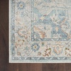 image:imageNourison Home Astra Machine Washable Beige 33 x 5 Area Rug  Easy Clean Non Shedding Bed Room Living Room Dining Room Kitchen 3 x 5Light Blue