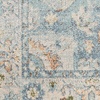 image:imageNourison Home Astra Machine Washable Beige 33 x 5 Area Rug  Easy Clean Non Shedding Bed Room Living Room Dining Room Kitchen 3 x 5Light Blue