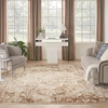 image:imageNourison Home Astra Machine Washable Beige 33 x 5 Area Rug  Easy Clean Non Shedding Bed Room Living Room Dining Room Kitchen 3 x 5Rust
