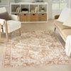image:imageNourison Home Astra Machine Washable Beige 33 x 5 Area Rug  Easy Clean Non Shedding Bed Room Living Room Dining Room Kitchen 3 x 5Rust
