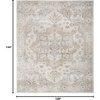 image:imageNourison Home Astra Machine Washable Beige 33 x 5 Area Rug  Easy Clean Non Shedding Bed Room Living Room Dining Room Kitchen 3 x 5Silver Grey