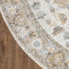 image:imageNourison Home Astra Machine Washable Beige 33 x 5 Area Rug  Easy Clean Non Shedding Bed Room Living Room Dining Room Kitchen 3 x 5Silver Grey