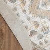 image:imageNourison Home Astra Machine Washable Beige 33 x 5 Area Rug  Easy Clean Non Shedding Bed Room Living Room Dining Room Kitchen 3 x 5Silver Grey