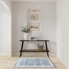 image:imageNourison Home Astra Machine Washable Blue 33 x 5 Area Rug  Easy Clean Non Shedding Bed Room Living Room Dining Room Kitchen 3 x 5Blue