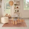 image:imageNourison Home Astra Machine Washable Blue 33 x 5 Area Rug  Easy Clean Non Shedding Bed Room Living Room Dining Room Kitchen 3 x 5Copper