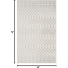 image:imageNourison Home Astra Machine Washable Blue 33 x 5 Area Rug  Easy Clean Non Shedding Bed Room Living Room Dining Room Kitchen 3 x 5Ivory