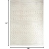 image:imageNourison Home Astra Machine Washable Blue 33 x 5 Area Rug  Easy Clean Non Shedding Bed Room Living Room Dining Room Kitchen 3 x 5Ivory