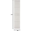 image:imageNourison Home Astra Machine Washable Blue 33 x 5 Area Rug  Easy Clean Non Shedding Bed Room Living Room Dining Room Kitchen 3 x 5Ivory