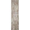 image:imageNourison Home Astra Machine Washable Gold Grey 53 x 7 Area Rug  Easy Clean Non Shedding Bed Room Living Room Dining Room Kitchen 5 x 7Gold Grey