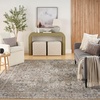 image:imageNourison Home Astra Machine Washable Gold Grey 53 x 7 Area Rug  Easy Clean Non Shedding Bed Room Living Room Dining Room Kitchen 5 x 7Gold Grey