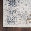 image:imageNourison Home Astra Machine Washable Gold Grey 53 x 7 Area Rug  Easy Clean Non Shedding Bed Room Living Room Dining Room Kitchen 5 x 7Ivory Blue