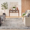 image:imageNourison Home Astra Machine Washable Gold Grey 53 x 7 Area Rug  Easy Clean Non Shedding Bed Room Living Room Dining Room Kitchen 5 x 7Ivory Blue