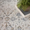 image:imageNourison Home Astra Machine Washable Gold Grey 53 x 7 Area Rug  Easy Clean Non Shedding Bed Room Living Room Dining Room Kitchen 5 x 7Ivory Blue