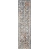 image:imageNourison Home Astra Machine Washable Gold Grey 53 x 7 Area Rug  Easy Clean Non Shedding Bed Room Living Room Dining Room Kitchen 5 x 7Ivory Multicolor