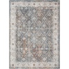 image:imageNourison Home Astra Machine Washable Gold Grey 53 x 7 Area Rug  Easy Clean Non Shedding Bed Room Living Room Dining Room Kitchen 5 x 7Ivory Multicolor
