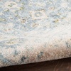 image:imageNourison Home Astra Machine Washable Gold Grey 53 x 7 Area Rug  Easy Clean Non Shedding Bed Room Living Room Dining Room Kitchen 5 x 7Teal Beige
