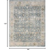image:imageNourison Home Astra Machine Washable Gold Grey 53 x 7 Area Rug  Easy Clean Non Shedding Bed Room Living Room Dining Room Kitchen 5 x 7Teal Beige