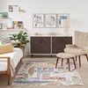 image:imageNourison Home Astra Machine Washable Ivory 33 x 5 Area Rug  Easy Clean Non Shedding Bed Room Living Room Dining Room Kitchen 3 x 5Ivory