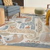 image:imageNourison Home Astra Machine Washable Ivory 33 x 5 Area Rug  Easy Clean Non Shedding Bed Room Living Room Dining Room Kitchen 3 x 5Ivory