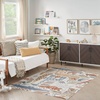 image:imageNourison Home Astra Machine Washable Ivory 33 x 5 Area Rug  Easy Clean Non Shedding Bed Room Living Room Dining Room Kitchen 3 x 5Ivory