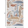 image:imageNourison Home Astra Machine Washable Ivory 33 x 5 Area Rug  Easy Clean Non Shedding Bed Room Living Room Dining Room Kitchen 3 x 5Ivory