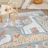 image:imageNourison Home Astra Machine Washable Ivory 33 x 5 Area Rug  Easy Clean Non Shedding Bed Room Living Room Dining Room Kitchen 3 x 5Multi Color