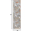 image:imageNourison Home Astra Machine Washable Ivory 33 x 5 Area Rug  Easy Clean Non Shedding Bed Room Living Room Dining Room Kitchen 3 x 5Multi Color