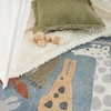 image:imageNourison Home Astra Machine Washable Ivory 33 x 5 Area Rug  Easy Clean Non Shedding Bed Room Living Room Dining Room Kitchen 3 x 5Multi Color