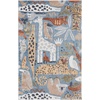 image:imageNourison Home Astra Machine Washable Ivory 33 x 5 Area Rug  Easy Clean Non Shedding Bed Room Living Room Dining Room Kitchen 3 x 5Multi Color
