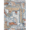 image:imageNourison Home Astra Machine Washable Ivory 33 x 5 Area Rug  Easy Clean Non Shedding Bed Room Living Room Dining Room Kitchen 3 x 5Multi Color
