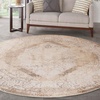 image:imageNourison Home Astra Machine Washable Ivory Blue 33 x 5 Area Rug  Easy Clean Non Shedding Bed Room Living Room Dining Room Kitchen 3 x 5Beige