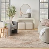 image:imageNourison Home Astra Machine Washable Ivory Blue 33 x 5 Area Rug  Easy Clean Non Shedding Bed Room Living Room Dining Room Kitchen 3 x 5Beige