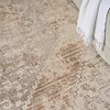 image:imageNourison Home Astra Machine Washable Ivory Blue 33 x 5 Area Rug  Easy Clean Non Shedding Bed Room Living Room Dining Room Kitchen 3 x 5Beige