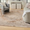 image:imageNourison Home Astra Machine Washable Ivory Blue 33 x 5 Area Rug  Easy Clean Non Shedding Bed Room Living Room Dining Room Kitchen 3 x 5Beige