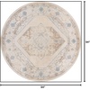 image:imageNourison Home Astra Machine Washable Ivory Blue 33 x 5 Area Rug  Easy Clean Non Shedding Bed Room Living Room Dining Room Kitchen 3 x 5Ivory Blue
