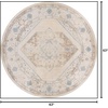 image:imageNourison Home Astra Machine Washable Ivory Blue 33 x 5 Area Rug  Easy Clean Non Shedding Bed Room Living Room Dining Room Kitchen 3 x 5Ivory Blue
