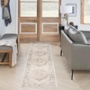 image:imageNourison Home Astra Machine Washable Ivory Blue 33 x 5 Area Rug  Easy Clean Non Shedding Bed Room Living Room Dining Room Kitchen 3 x 5Ivory Blue