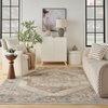 image:imageNourison Home Astra Machine Washable Ivory Blue 33 x 5 Area Rug  Easy Clean Non Shedding Bed Room Living Room Dining Room Kitchen 3 x 5Ivory Blue