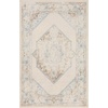 image:imageNourison Home Astra Machine Washable Ivory Blue 33 x 5 Area Rug  Easy Clean Non Shedding Bed Room Living Room Dining Room Kitchen 3 x 5Ivory Blue