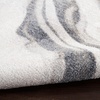 image:imageNourison Home Astra Machine Washable Ivory Blue 53 x 7 Area Rug  Easy Clean Non Shedding Bed Room Living Room Dining Room Kitchen 5 x 7Ivory Grey