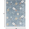 image:imageNourison Home Astra Machine Washable Ivory Multicolor 33 x 5 Area Rug  Easy Clean Non Shedding Bed Room Living Room Dining Room Kitchen 3 x 5Blue Multicolor