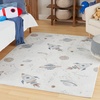 image:imageNourison Home Astra Machine Washable Ivory Multicolor 33 x 5 Area Rug  Easy Clean Non Shedding Bed Room Living Room Dining Room Kitchen 3 x 5Ivory Multicolor