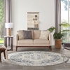image:imageNourison Home Astra Machine Washable Rust 2 x 3 Area Rug  Easy Clean Non Shedding Bed Room Living Room Dining Room Kitchen 2 x 3Grey Blue