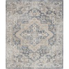 image:imageNourison Home Astra Machine Washable Rust 2 x 3 Area Rug  Easy Clean Non Shedding Bed Room Living Room Dining Room Kitchen 2 x 3Grey Blue