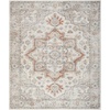 image:imageNourison Home Astra Machine Washable Rust 2 x 3 Area Rug  Easy Clean Non Shedding Bed Room Living Room Dining Room Kitchen 2 x 3Grey Multicolor