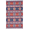 image:imageNourison Home Baja Blue Red 36 x 56 Area Rug  Easy Clean Non Shedding Bed Room Living Room Dining Room Kitchen 4 x 6Blred