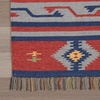 image:imageNourison Home Baja Blue Red 36 x 56 Area Rug  Easy Clean Non Shedding Bed Room Living Room Dining Room Kitchen 4 x 6Blred