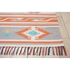 image:imageNourison Home Baja Blue Red 36 x 56 Area Rug  Easy Clean Non Shedding Bed Room Living Room Dining Room Kitchen 4 x 6IVGrey