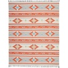 image:imageNourison Home Baja Blue Red 36 x 56 Area Rug  Easy Clean Non Shedding Bed Room Living Room Dining Room Kitchen 4 x 6IVGrey
