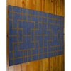 image:imageNourison Home Bbl3 Maze Ocean Rectangle Area Rug 3Feet 6Inches by 5Feet 6Inches 36 x 56Ocean